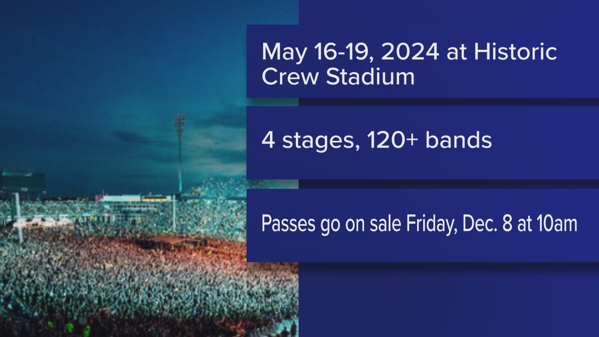 Last year’s lineup included the Foo Fighters, Tool, Avenged Sevenfold, KISS, Godsmack and Rob Zombie.