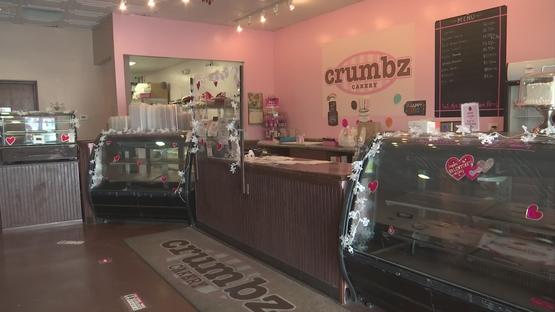 The owners of Crumbz Bakery in Hilliard said they received an overwhelming amount of support from regular customers and new customers.