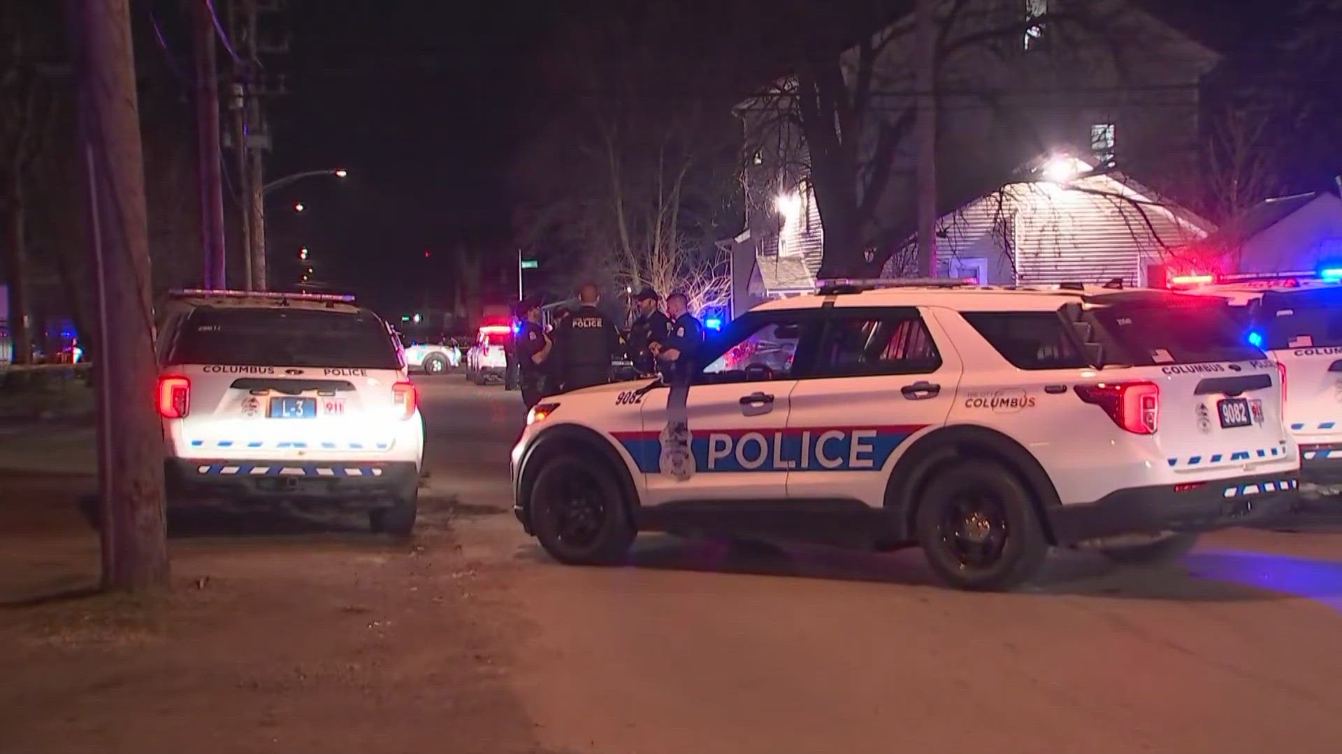 Three people were injured after a shooting in the Hilltop neighborhood of Columbus Tuesday morning.