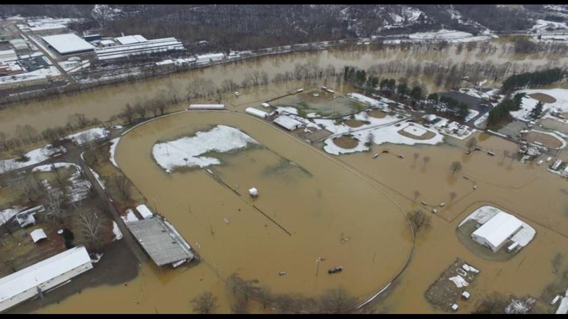 Communities in eastern, southern Ohio dealing with flooding