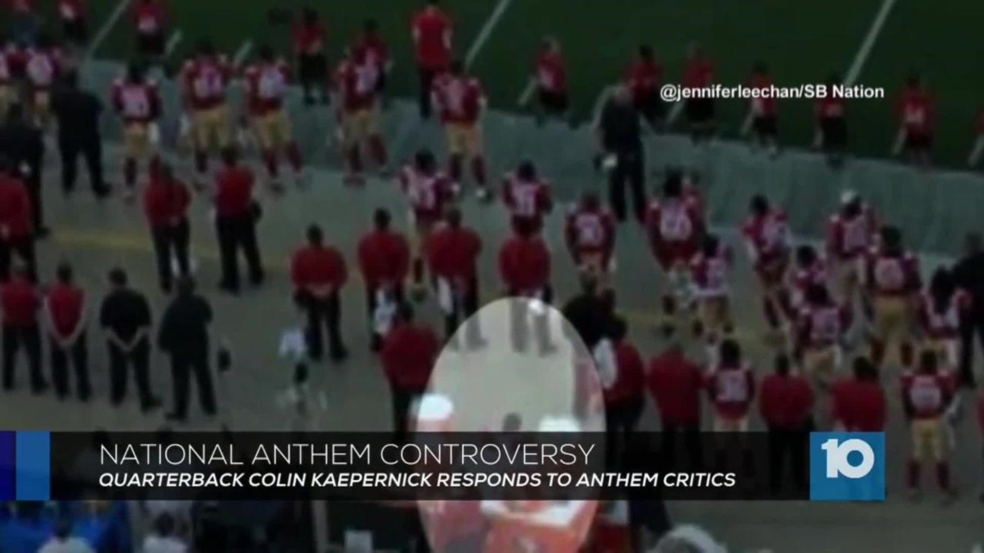 Kaepernick will sit through anthem until there's change