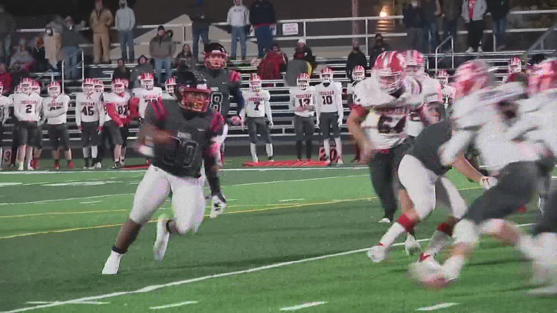 Dom Tiberi has all the highlights from the fourth week of high school football playoffs.