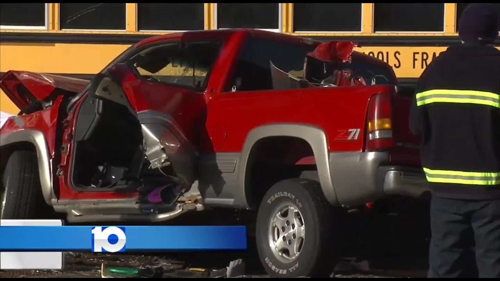 OSU Student Identified As Victim In Fatal School Bus, Pick-Up Truck Crash