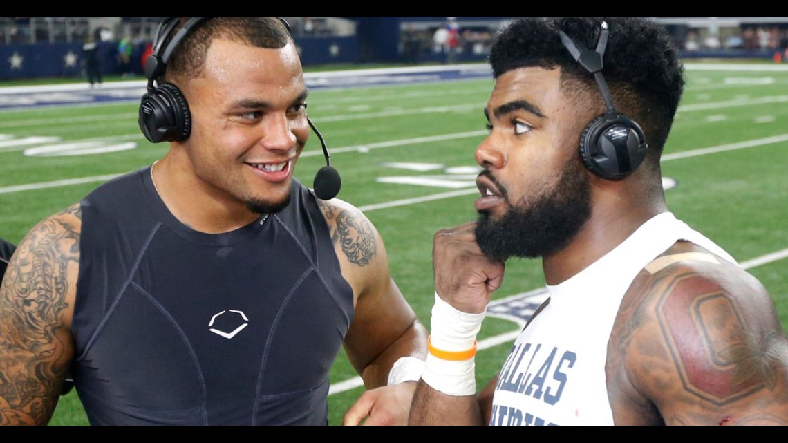 Ezekiel Elliott, Dak Prescott top NFL player merchandise sales list