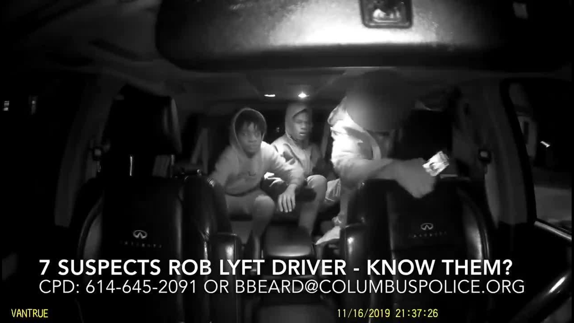 Police searching for Lyft driver robbery suspects