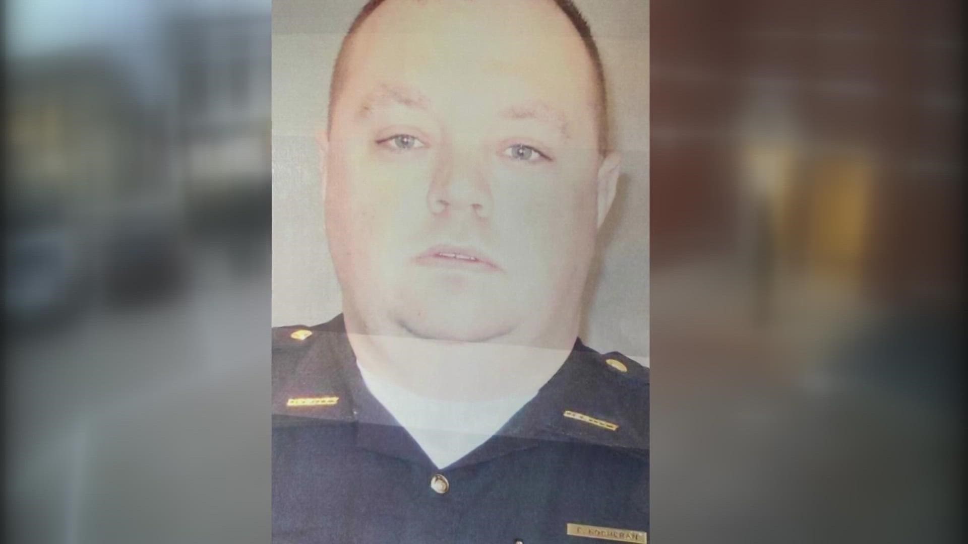 Sgt. Eric Kocheran remains hospitalized after being shot on Thursday. His Chillicothe community is keeping him in their hearts as they carry out a local tradition.