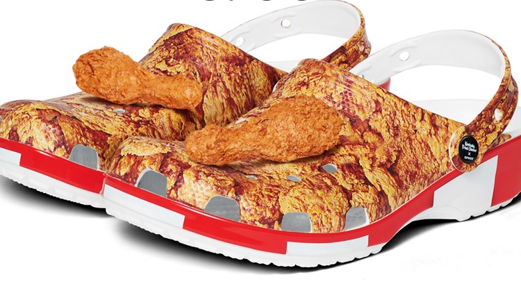 kfc fried chicken crocs