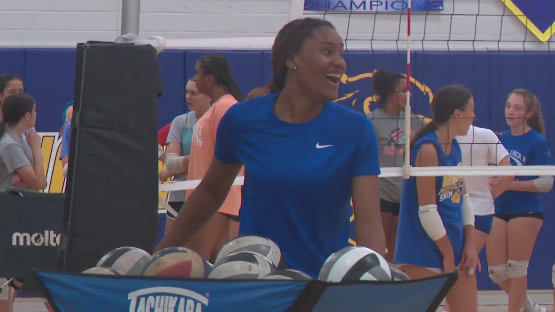 Gahanna Lincoln volleyball player Gabrielle Dials is this week's 10TV Athlete of the Week.