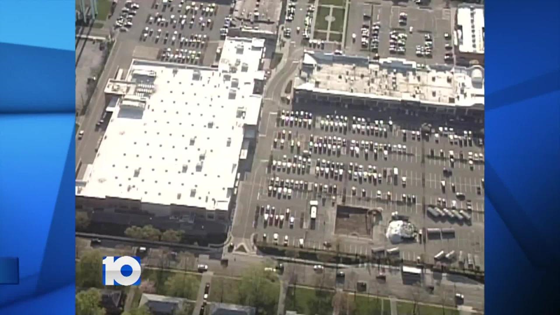 Crews Work To Remove Toxic Waste From Kingsdale Shopping Center Parking Lot