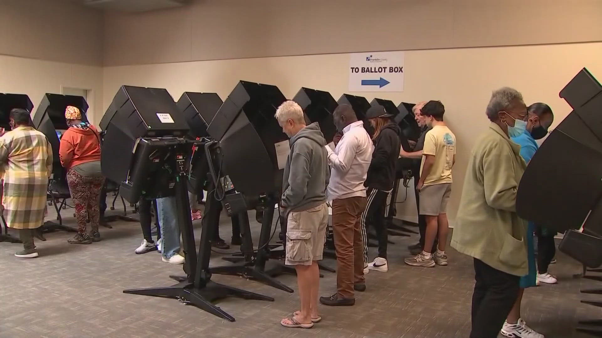 Early voting in Ohio ends on Sunday, Nov. 3. Polls on Election Day will be open from 6:30 a.m. until 7:30 p.m.