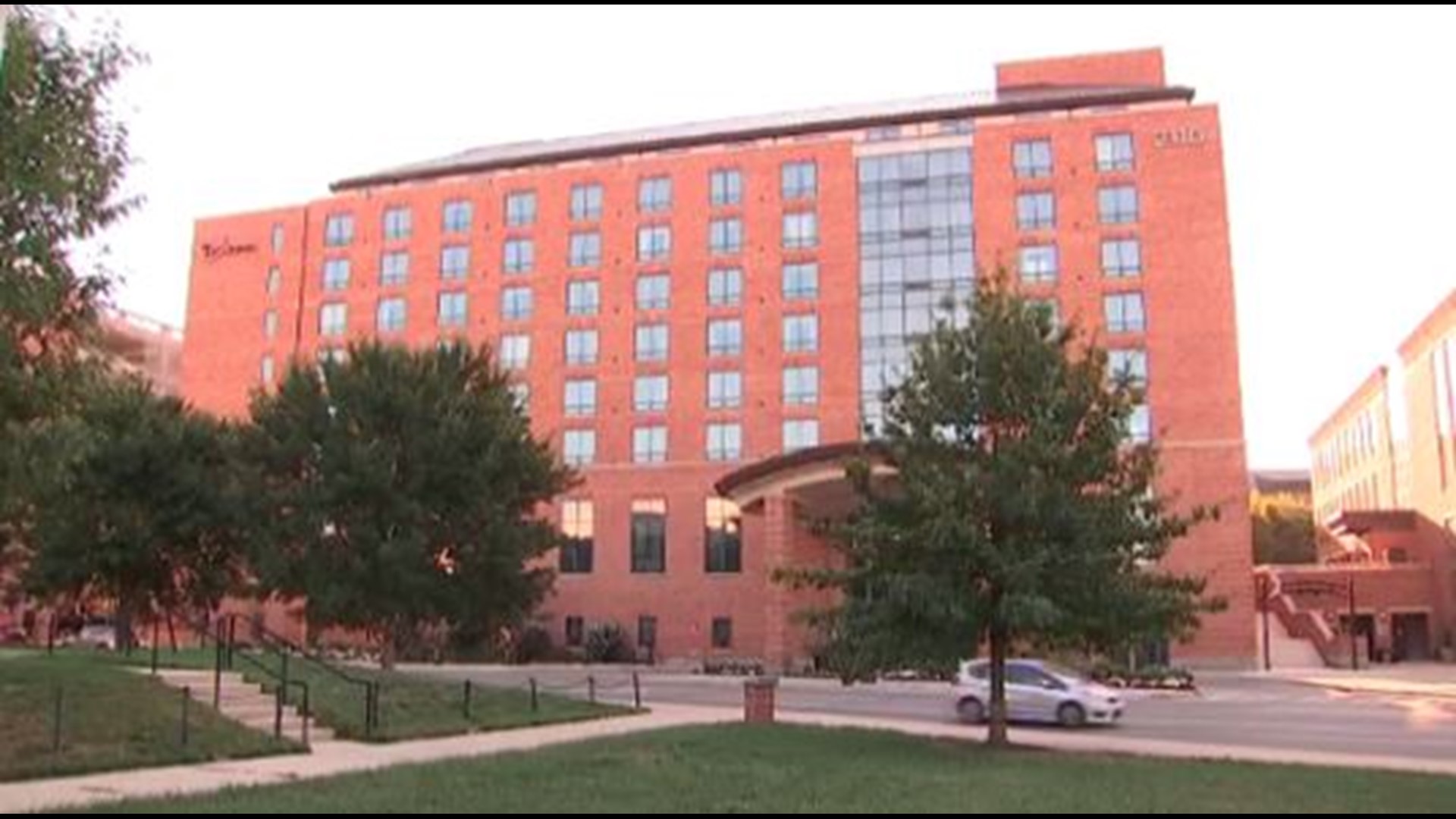 The Blackwell Inn is being used as dorms for some Ohio State students.