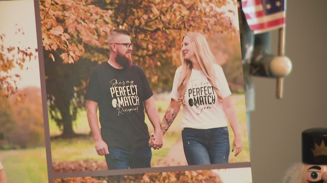 'A perfect match': Central Ohio wife to donate kidney to husband with genetic disease