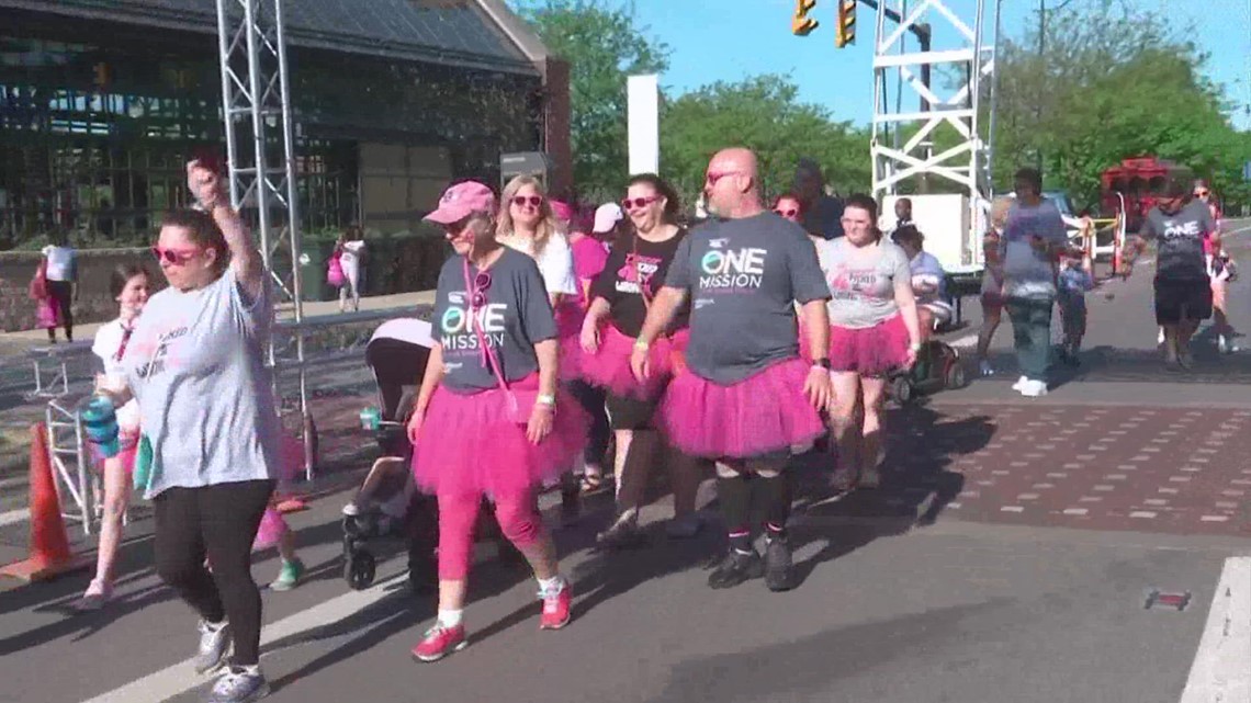 Thousands participate in Race for the Cure in Columbus.