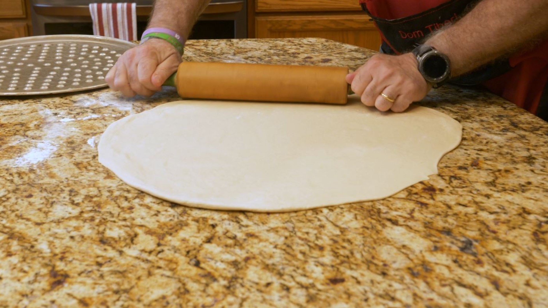 Looking to step up your homemade pizza game? Start with Dom Tiberi's pizza dough.