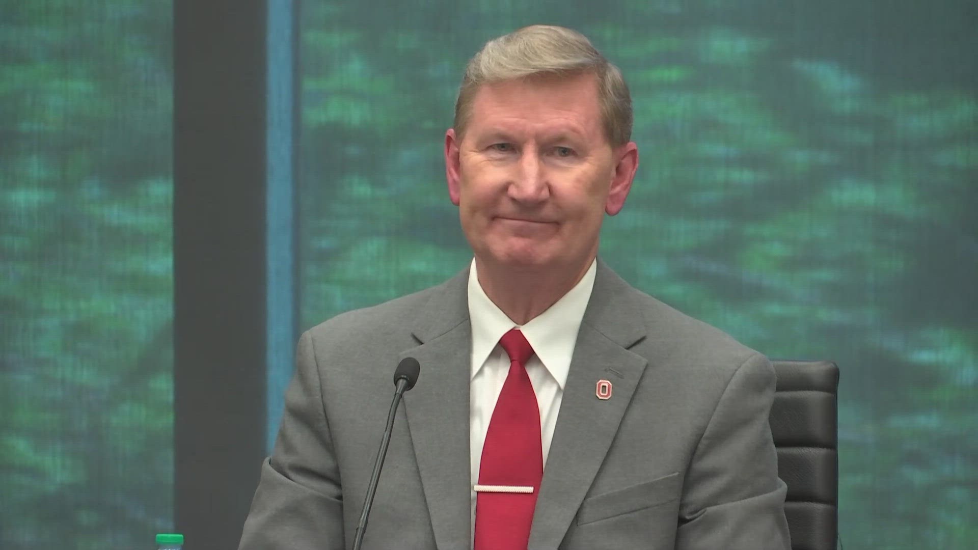 Walter 'Ted' Carter Jr. delivers statement after being introduced as Ohio  State's next president