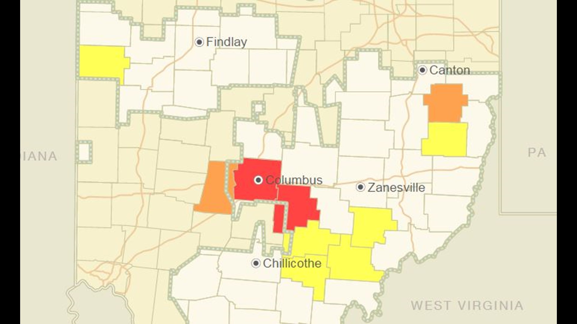 Thousands Lose Power In Central Ohio