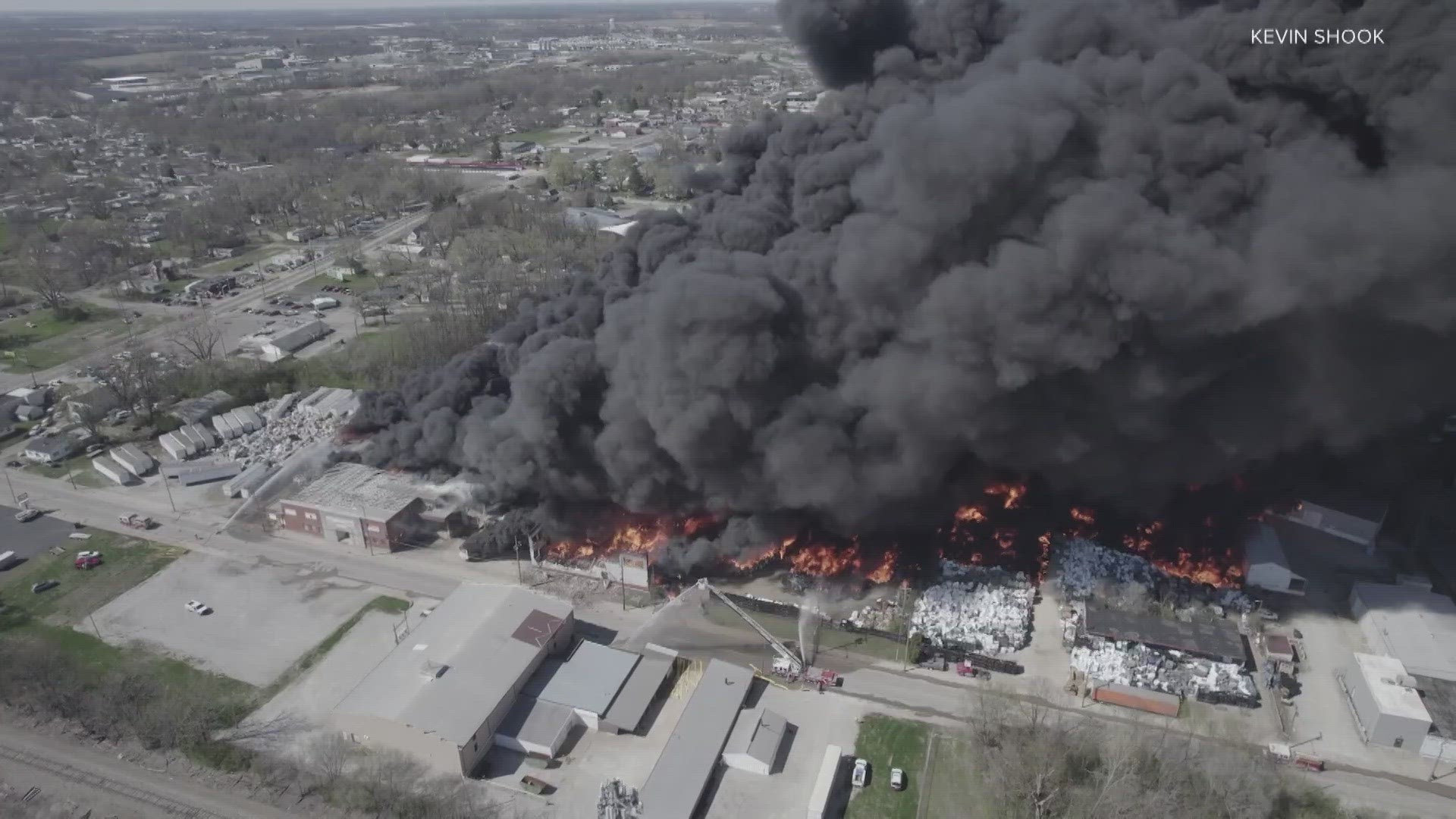 EPA Administrator Michael Regan said a team would be collecting debris samples in the area to determine whether anything containing asbestos may have left the site.