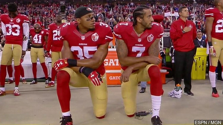 NFL: Footballer Colin Kaepernick continues his protest, Athletics