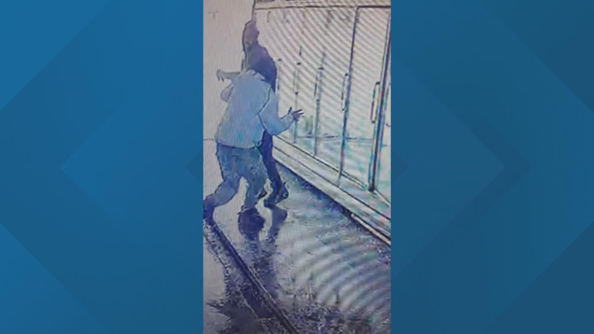 According to police, on Jan. 22 a man was approached in the cooler bay of a carryout store in the 1500 block of Frebis Avenue by two suspects.