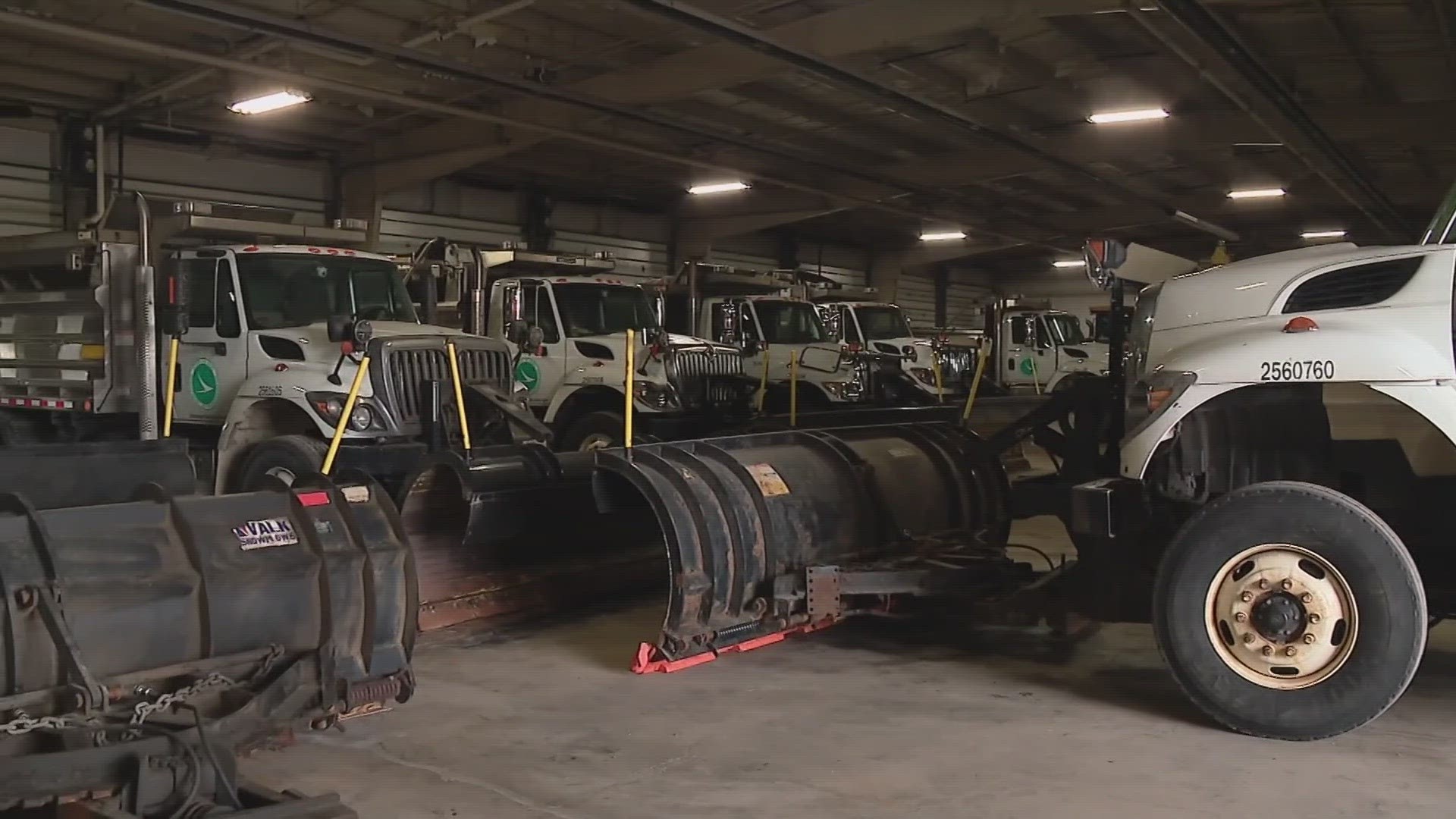 ODOT has been preparing early by pre-treating the roads and making sure their equipment is in check.