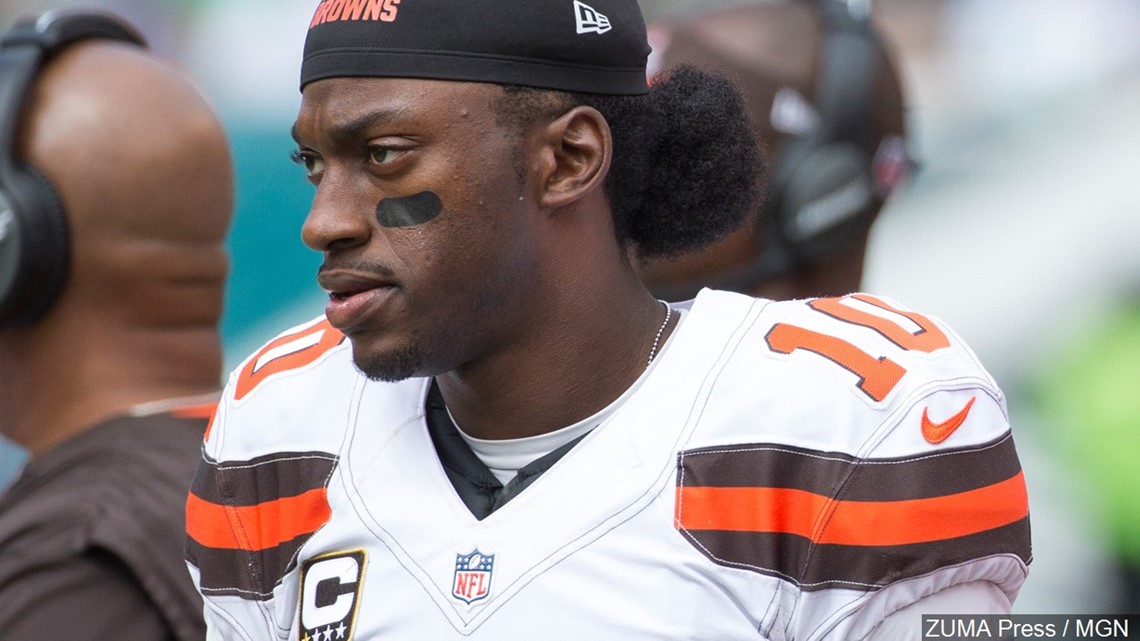 Browns name RG3 their starting quarterback