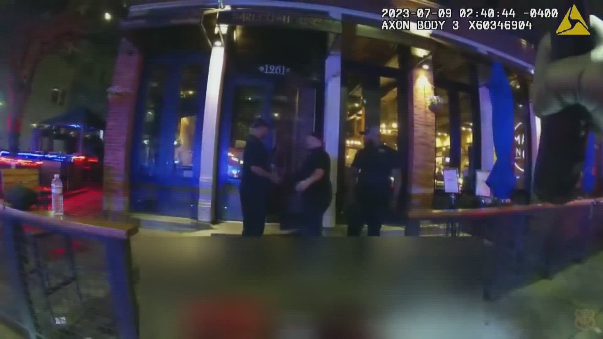 Bodycam video shows moments before police respond to mass shooting in