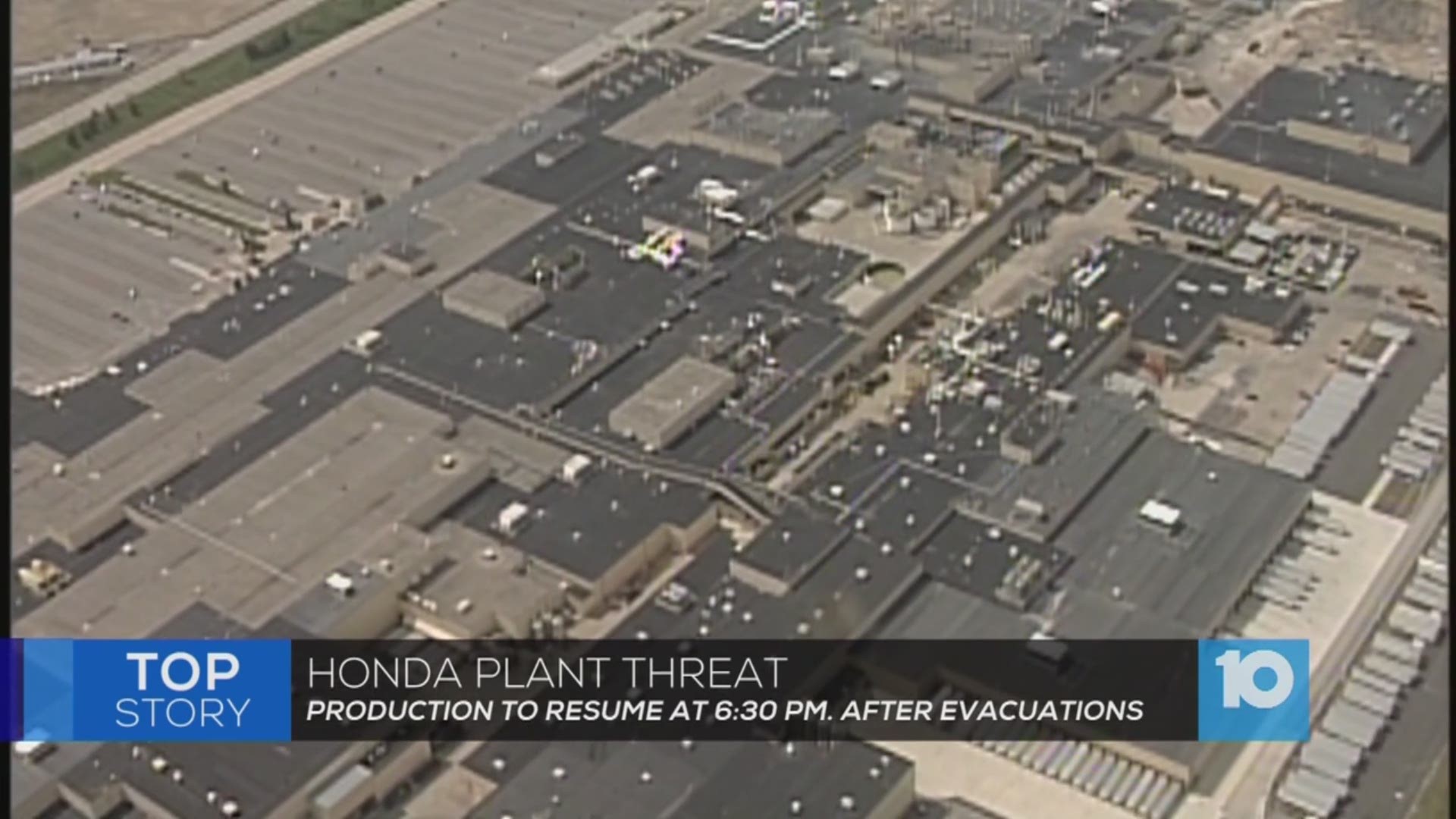 Honda plant in Marysville back open following bomb threat