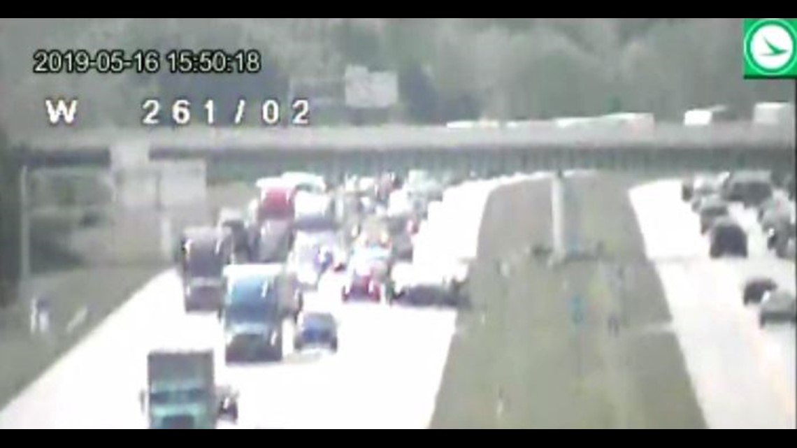 1 injured in crash involving motorcycle on I270 in Grove City