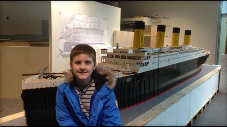 Largest Lego Titanic replica comes to East Tennessee