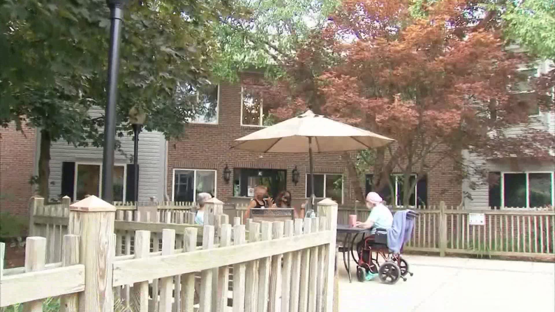 Ohio nursing home residents can now visit with family face-to-face and that means a lot to those who have had to wait.