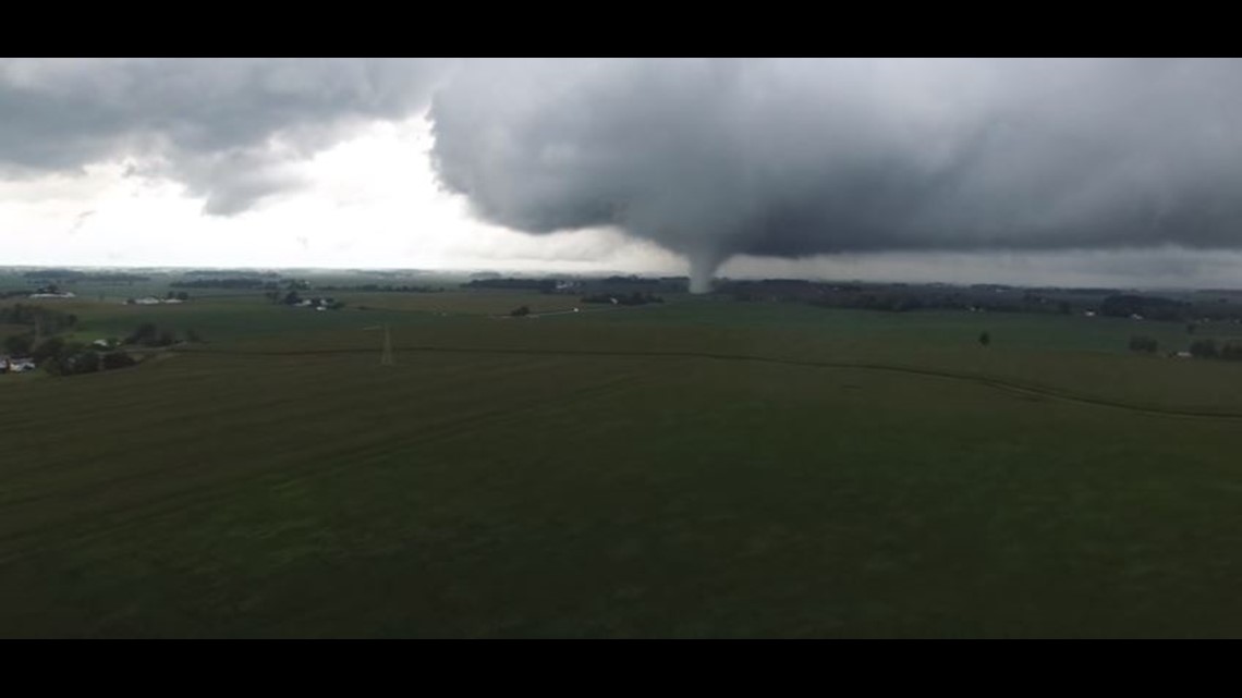 Photos & Video Tornado touches down in Indiana