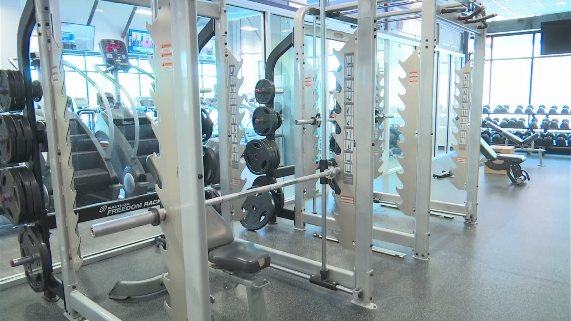 Fitness centers have taken several steps to ensure that people who come to work out can do so safely.