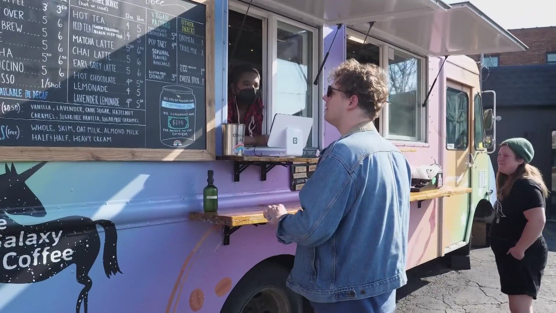 A beloved central Ohio food truck, The Galaxy Coffee, is celebrating its grand reopening at new permanent location.