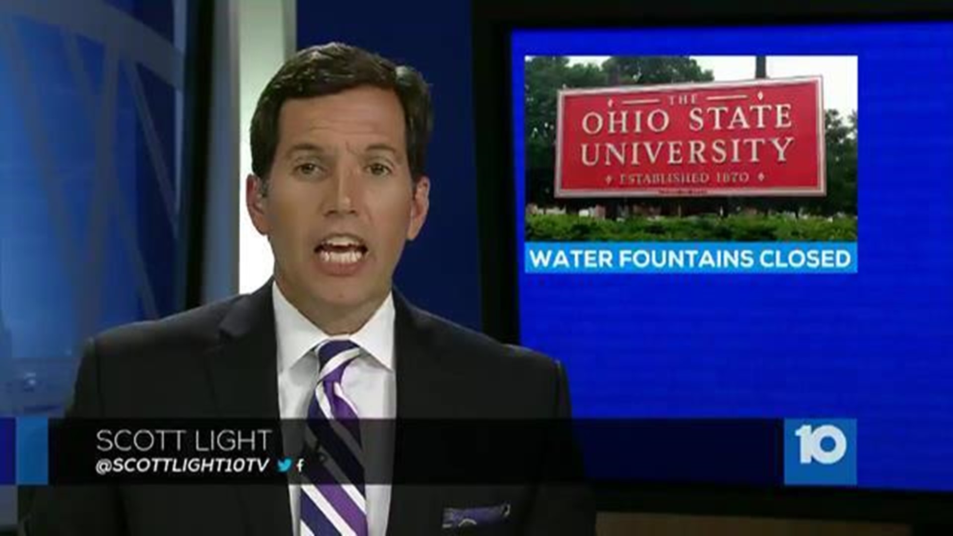 Water in Ohio State University dorm being tested for Legionnaires' disease