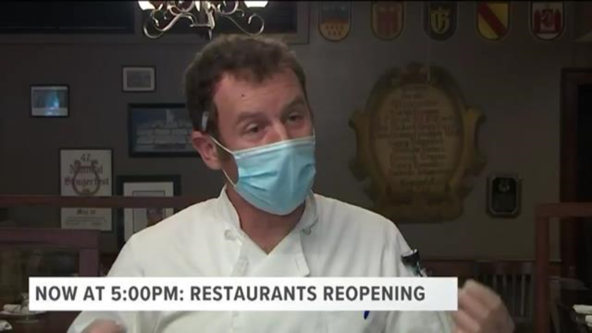 Creating reopening for restaurant owners
