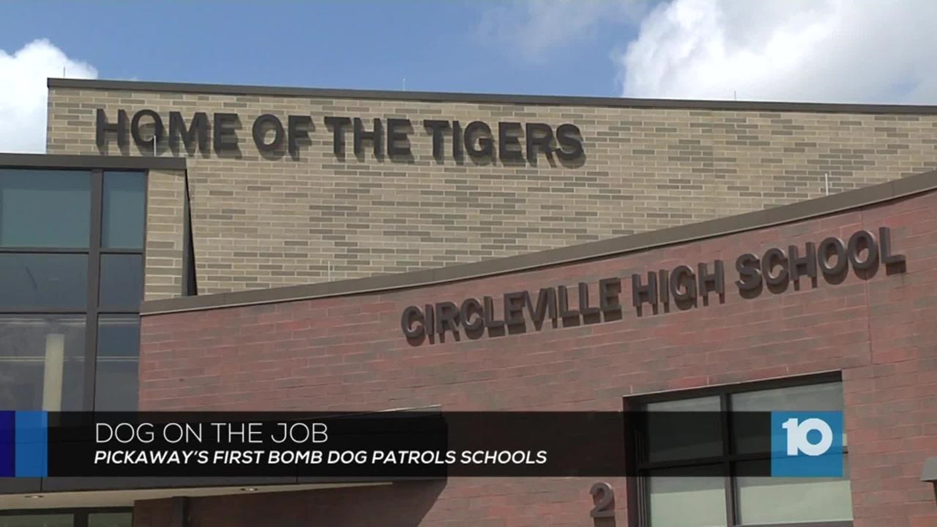 Pickaway County's first bomb dog patrols schools