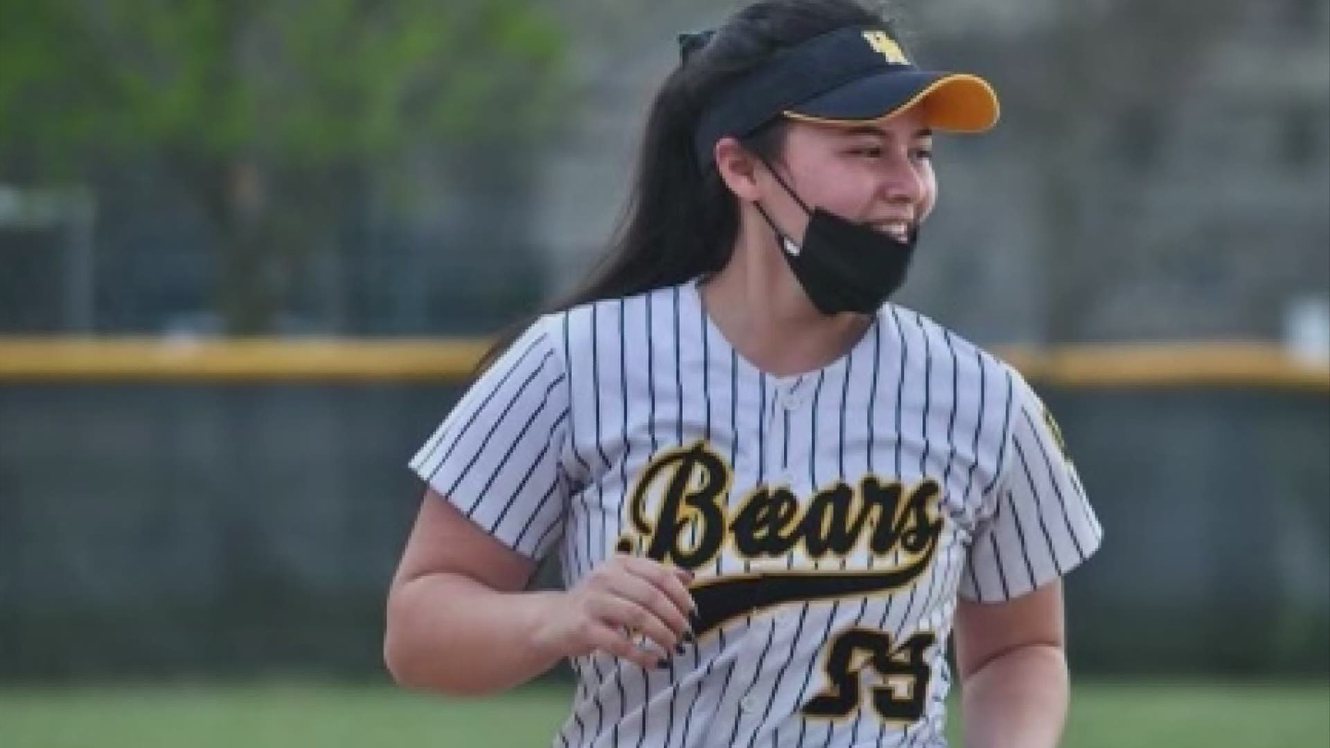 Maxine McCraw is a straight-A student at Upper Arlington High School where she is also a team captain for the softball team.