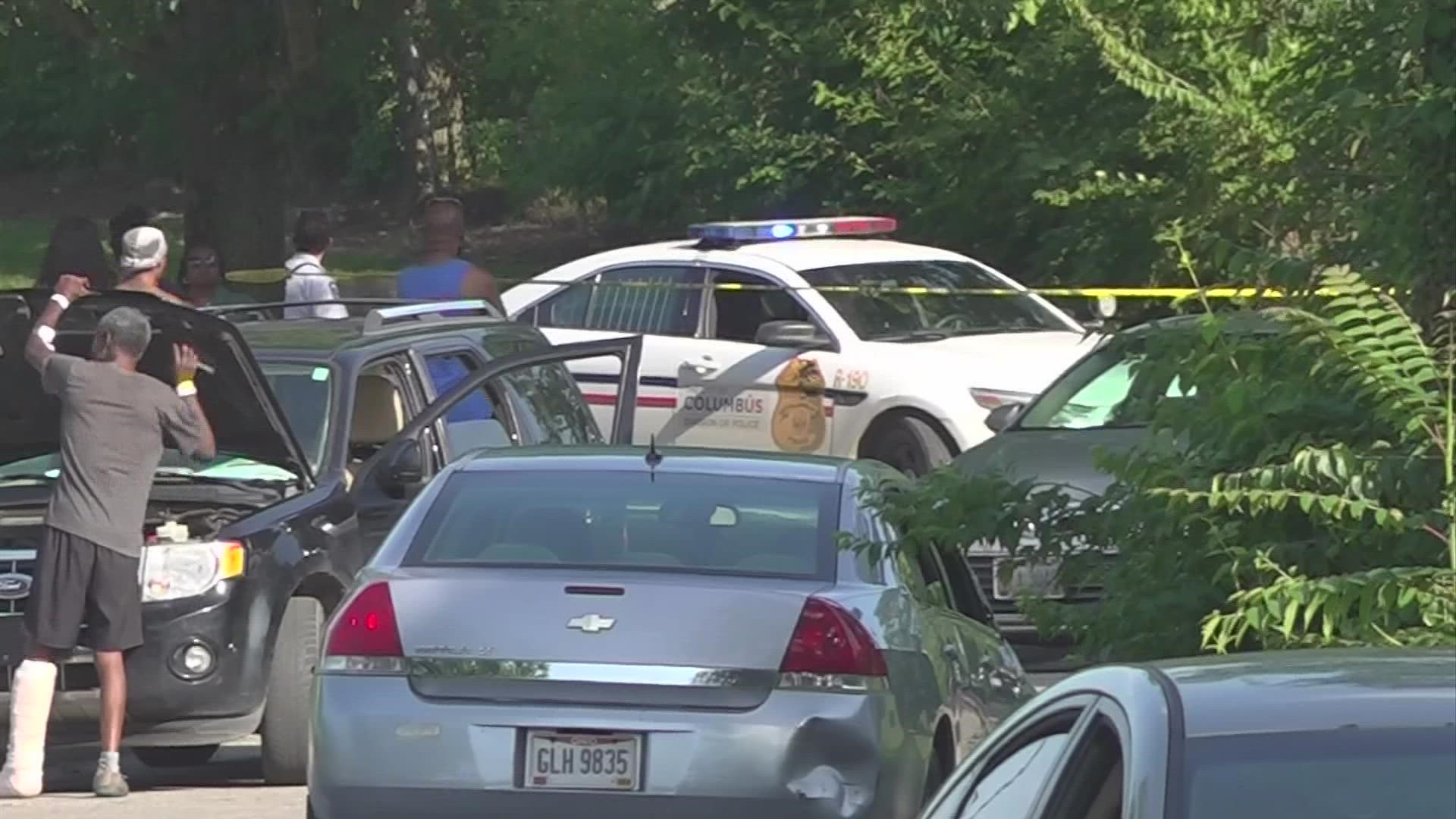 Police identified the woman who died after a shooting near a Columbus community center Wednesday. A 15-year-old boy and an 18-year-old woman were also hurt.