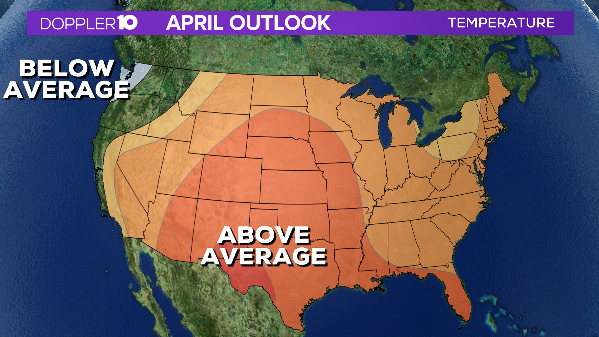 April weather outlook: Cold start then warming up | 10tv.com