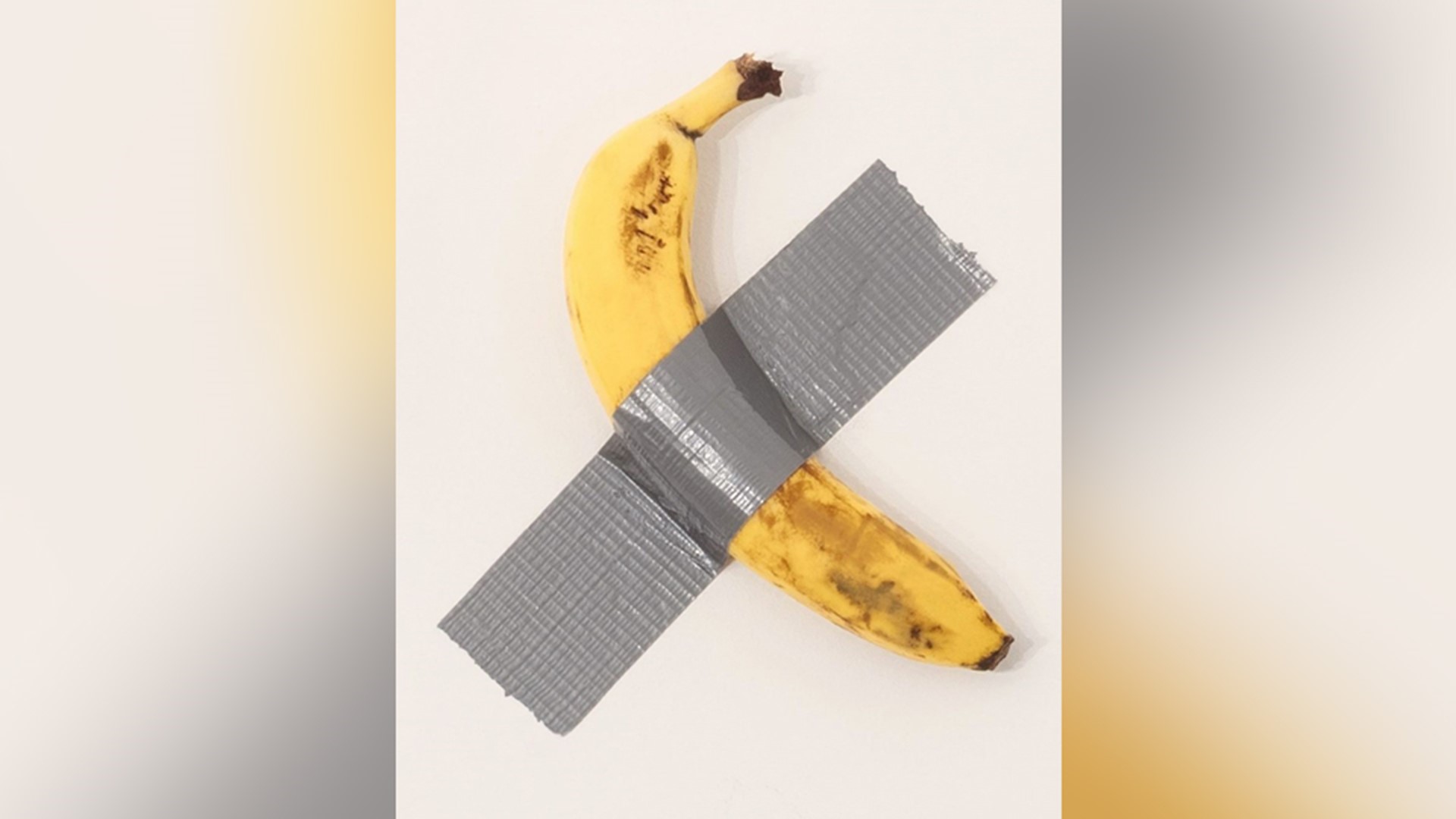 Banana ducttaped to a wall sells for 120,000 at Florida art show