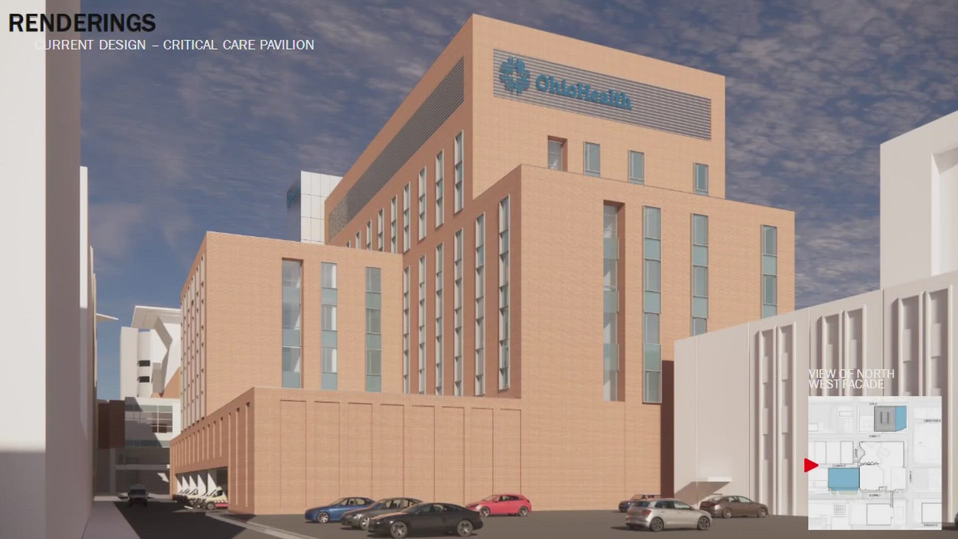 The hospital says it plans to break ground in September to start construction on its new medical office building with a completion date in 2025.