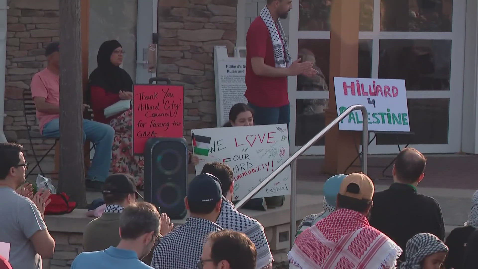 This week, Hilliard city council passed a resolution calling for a cease-fire in Gaza.