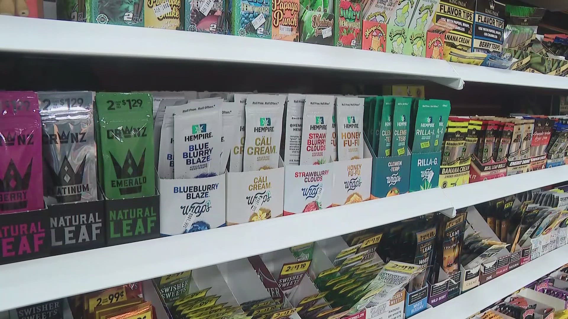 The ban includes menthol cigarettes and flavored vaping products.