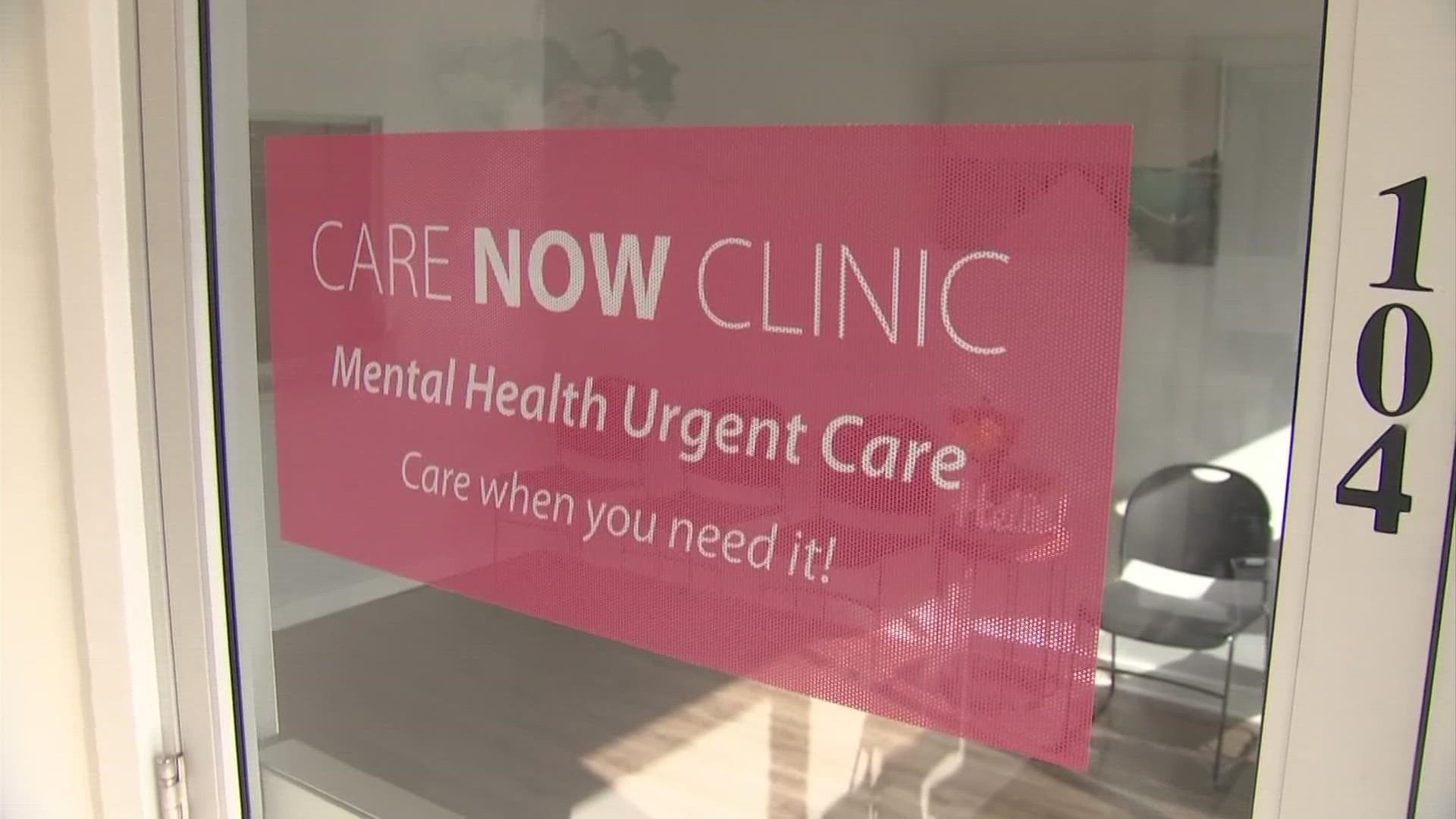 The goal of the Care Now Clinic is to offer support to those facing mental health or addiction challenges.