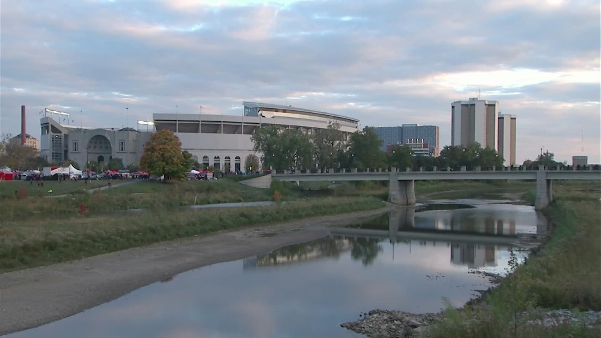 Of the 497 football games played at Ohio Stadium, the Buckeyes have won 373 - just over 75%.