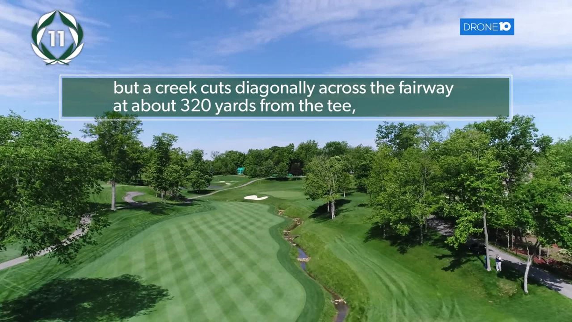 Hole No. 11 at Muirfield Village | Drone 10