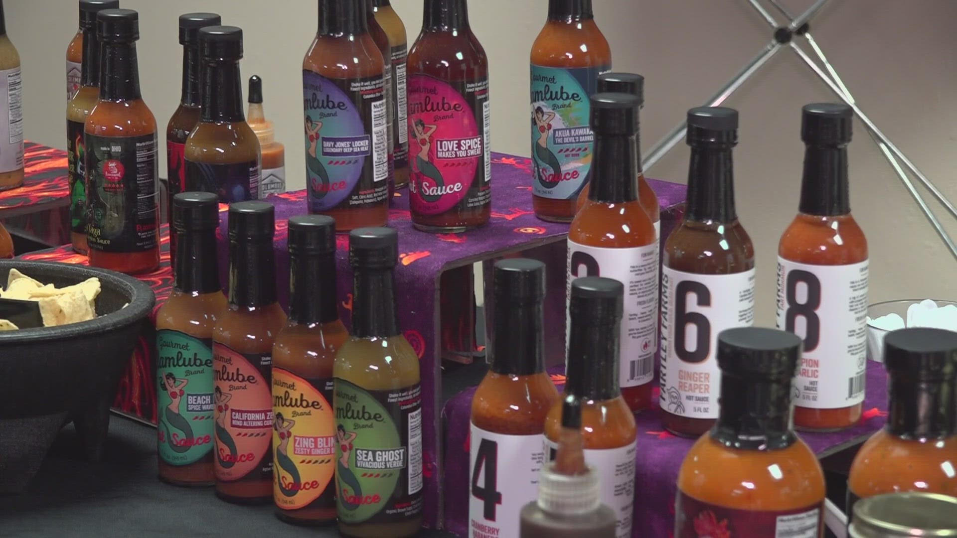 Ahead of the spicy weekend, Amy Steigerwald went to taste test some of the sauces.