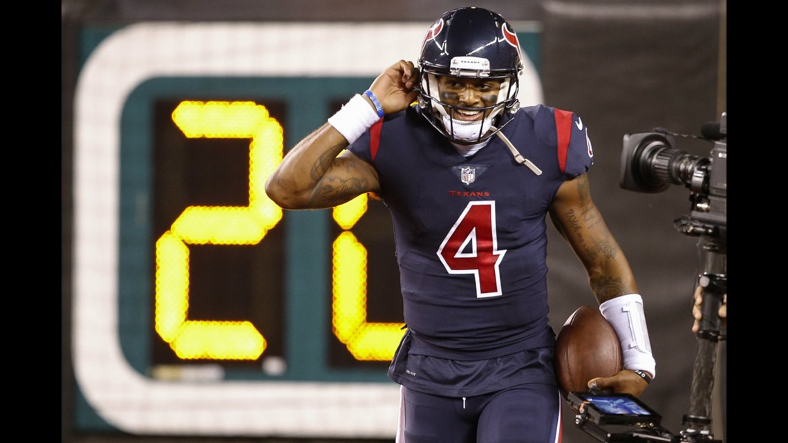 Deshaun Watson leads Texans to 13-9 win