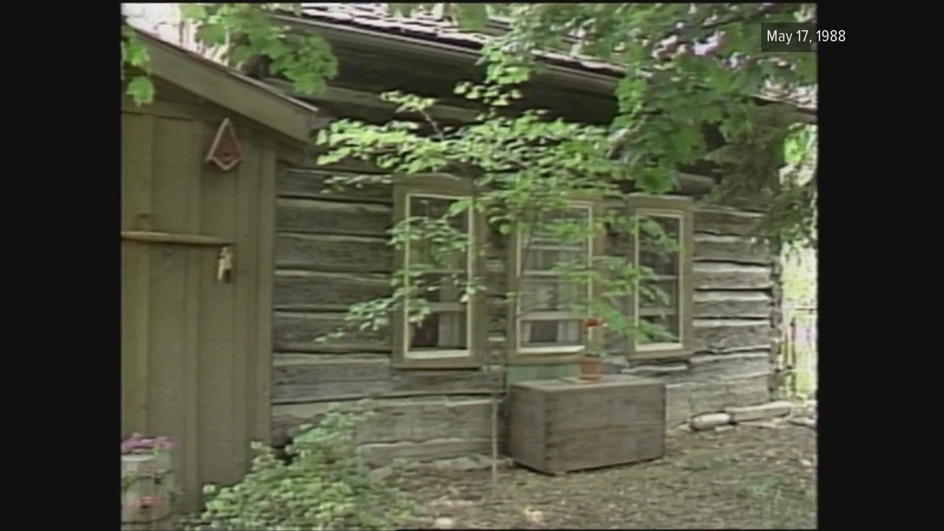 This week's Tapes of 10 from 1988 takes you on a tour of a historic log cabin that was relocated to Clintonville from Meigs County. The cabin is now an Airbnb.