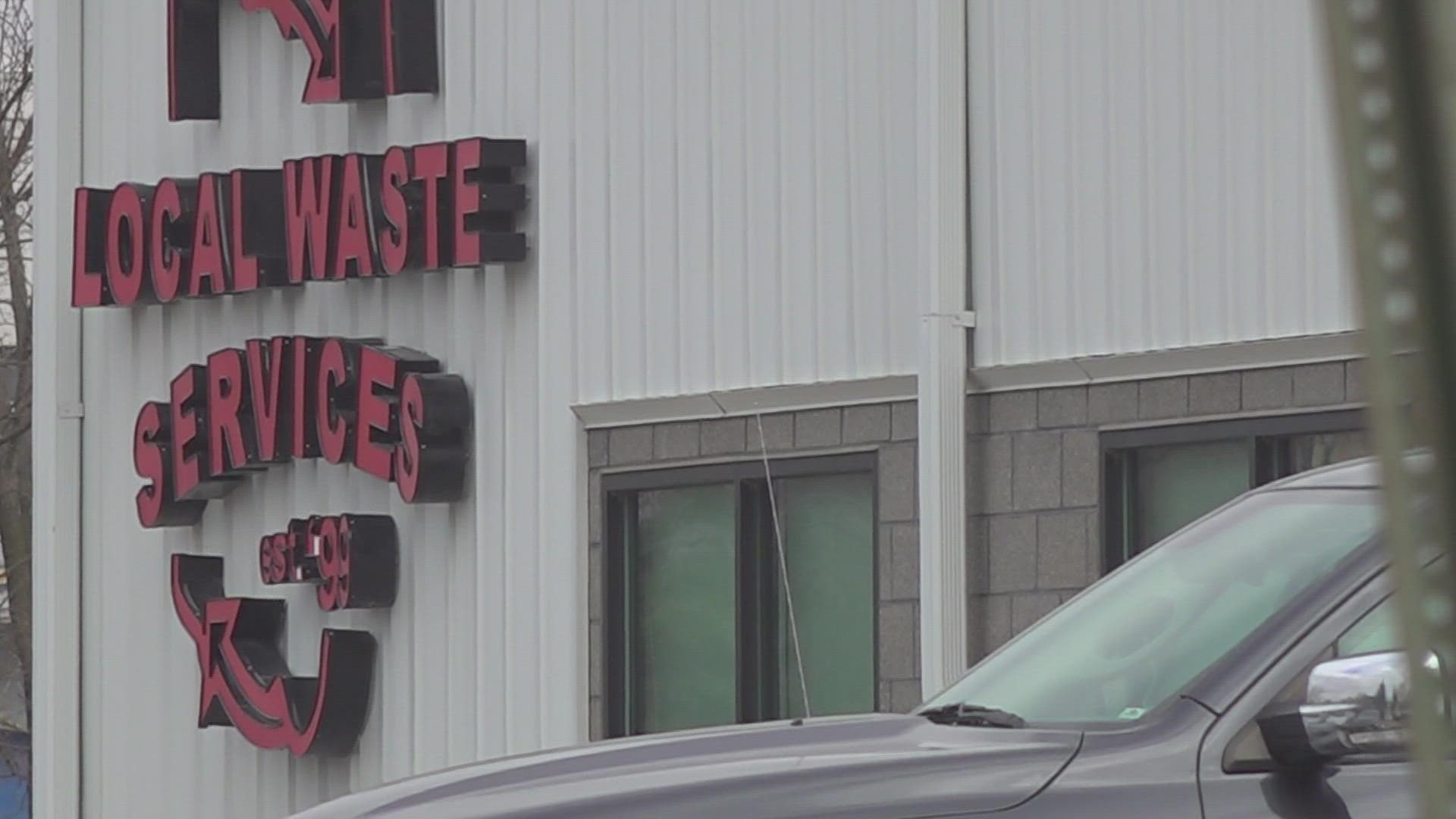 Local Waste Services says “the individual is no longer an employee.”
